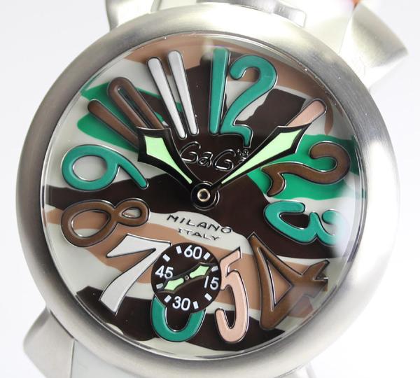 ガガミラノ スーパーコピー マヌアーレ 48mm CAMOUFLAGE 5010.18S